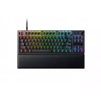Razer Huntsman V3 Pro Tenkeyless 8KHz | Mänguklaviatuur | Juhtmega | USA | Must | USB Type-C | Razer Analog Optical Switch Gen-2