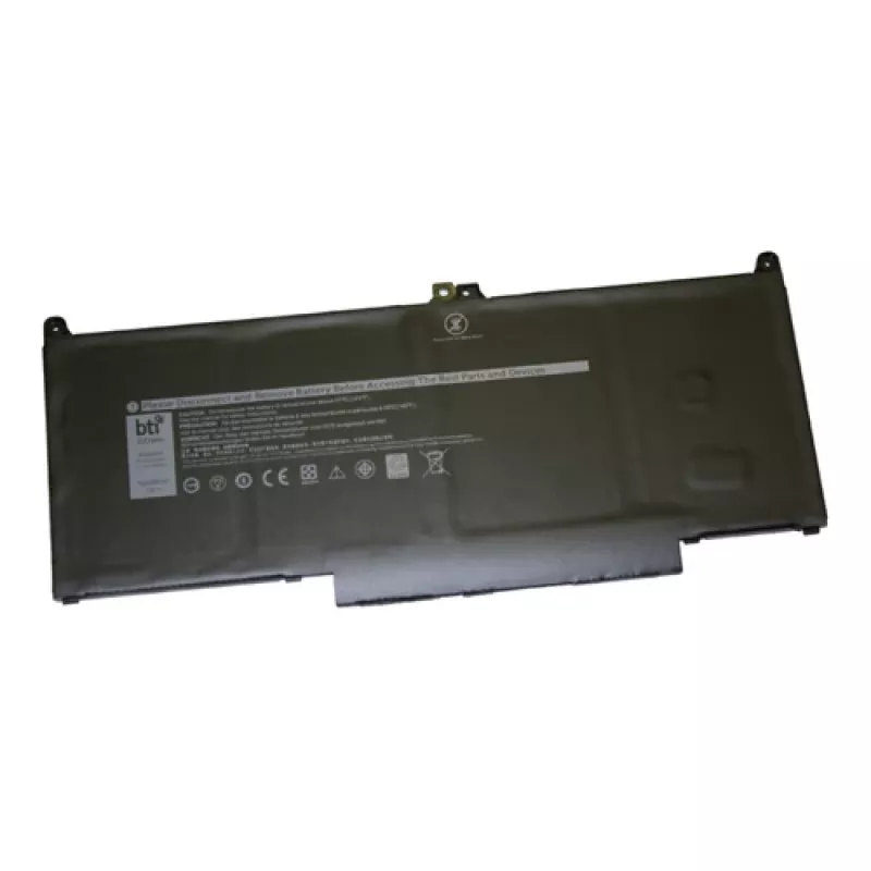 Vahetusaku 4-elemendiline sülearvuti aku Origin Dell Latitude 7300/7400/5300 jaoks — 7,6 V 7890 mAh (Li‑Ion)