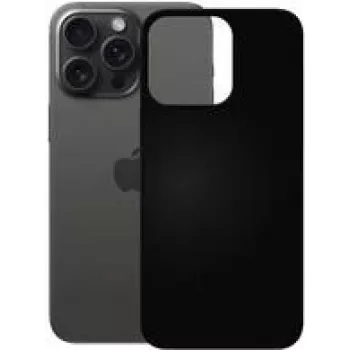 PEDEA Soft TPU ümbris mudelile iPhone 15 Pro Max, must (50160982)
