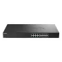 D-Link 16-pordine 2,5G mitme gigabitine haldamata kommutaator, haldamata, L2+, 2.5G Ethernet (100/1000/2500)