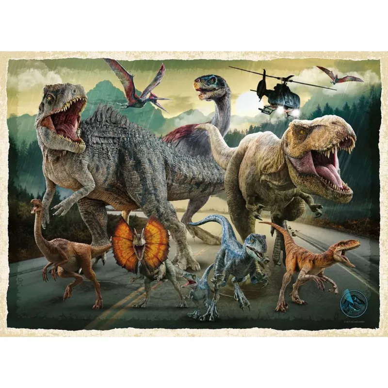 Laste pusle Ravensburger Jurassic World Life Finds a Way — 200 tükki