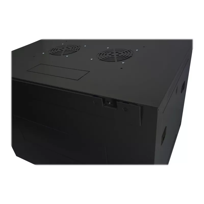 DIGITUS Dynamic Basic DN-19 16-U-EC-SW - Kapp - võrgukapp - sobib seinakinnituseks - RAL 9005 - 16U - 48,3 cm (19 inch)