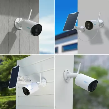Reolink Argus Series B320 - 3MP akutoiteline väliturbokaamera inimese/sõiduki tuvastuse ja kahesuunalise heliga