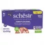 SCHESIR tarretises tuunikalaga ja veiselihaga - märg kassitoit - 6 x 50 g