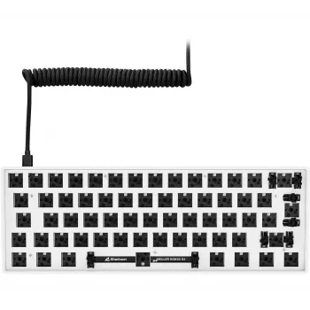 Sharkoon Skiller SGK50 S4 Barebone klaviatuur mängudele USB valge