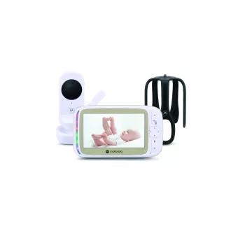 Motorola 5.0 inch Wi-Fi videobeebimonitor Stargrip voodikinnitusega | VM45 Connect | Valge
