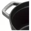Staub 40509-312-0 kastrul 5,25 L ümmargune grafiit, hall