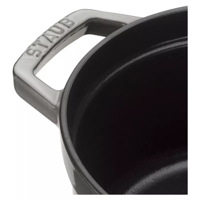 Staub 40509-312-0 kastrul 5,25 L ümmargune grafiit, hall