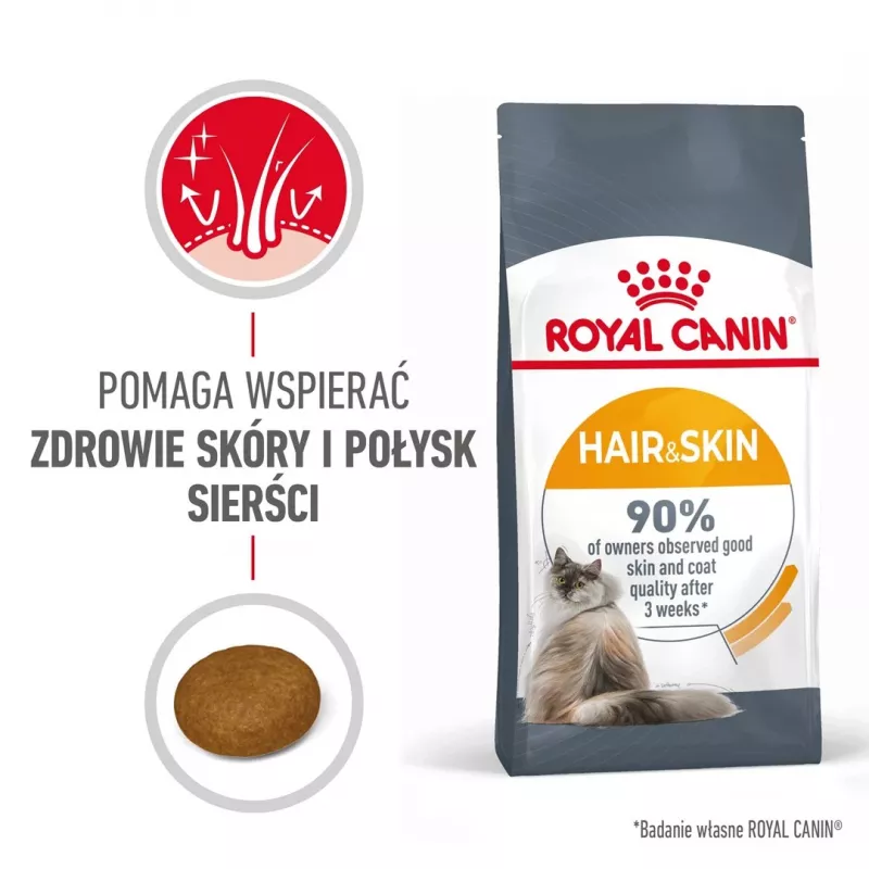 Royal Canin Hair & Skin Care Adult kuiv kassitoit, 2 kg