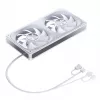 Jonsbo ZA-240 ventilaator, PWM, ARGB - 240 mm, valge