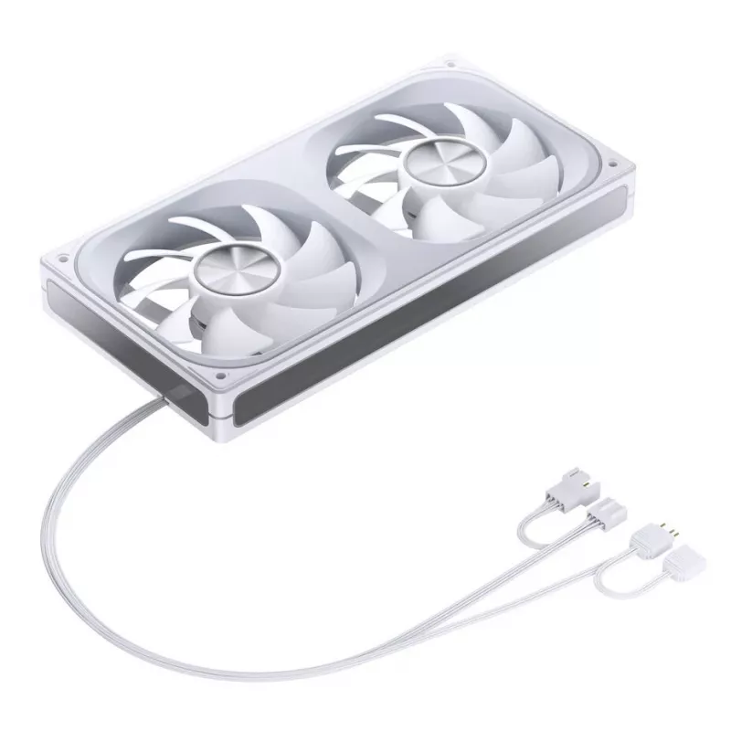 Jonsbo ZA-240 ventilaator, PWM, ARGB - 240 mm, valge