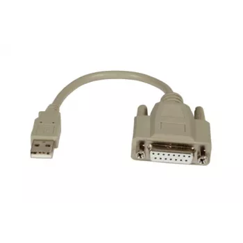 EFB-Elektronik USB2.0 adapterkaabel mängupordile, 0,2 m, USB-A St/D-SUB15 pistikupesa Tootja: EFB Elektronik (K5306.020V2)