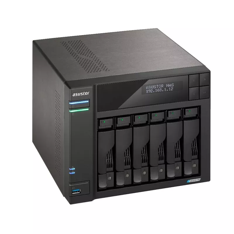 Asustor LOCKERSTOR 6 NAS Desktop Intel® Celeron® N5105 8 GB DDR4 HDD ADM must