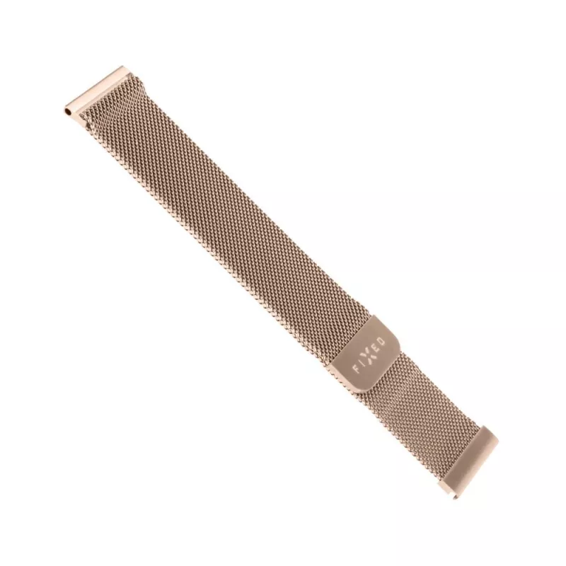 Kellarihm FIXED Mesh Strap Fixed 18mm roostevaba teras kiirvabastus kuldne