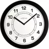 NeXtime kell 3045zw Super Slim, Ø28 cm, sein, must