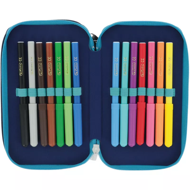 Herlitz TriCase Deep Ocean 31 tk sinine polüester 190x70x115 mm