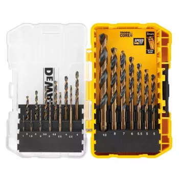 DeWalt puuriterade komplekt DT70728 28-osaline suure vastupidavusega puuri- ja kruvikeeramisotsikud