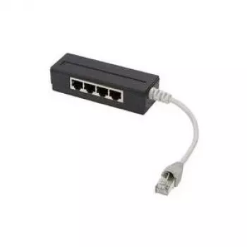 Võrgujaotur LogiLink MP0032 Must