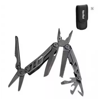 Multitööriist Nextool Mini FLAGSHIP NE20122 — 10-in-1 kompaktne roostevabast terasest multitööriist, must, 67×27×17 mm, 83 g