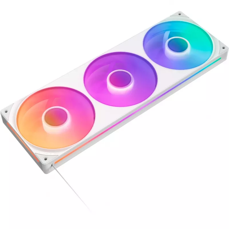 NZXT F360 RGB Core 120mm ARGB 3-Pack Valge