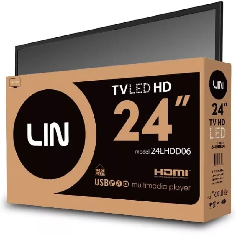 LIN 24LHDD06 HD Ready DVB-T2 Must