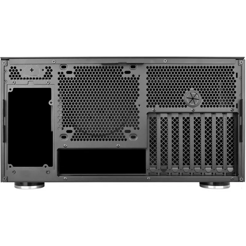 SilverStone Crown 04 PC korpus SST-CW04TB — HTPC vormitegur, SSI-EEB tugi, tumehall