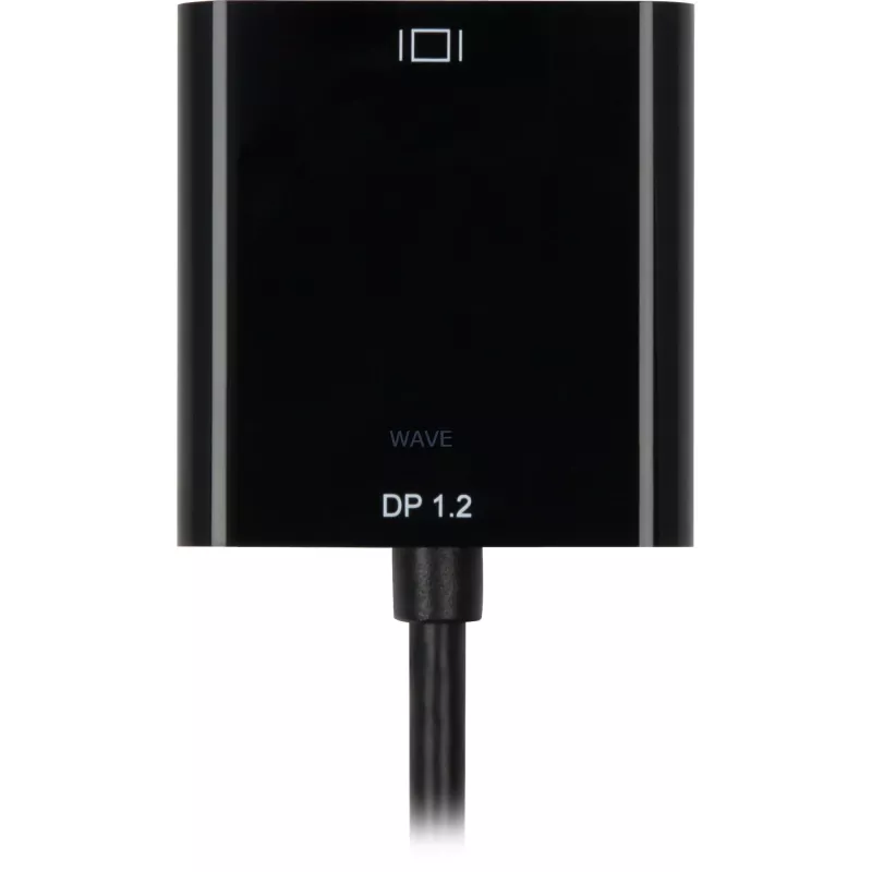 DisplayPort 1.2 > DVI24+1 konverter, kaabel must, 15 cm