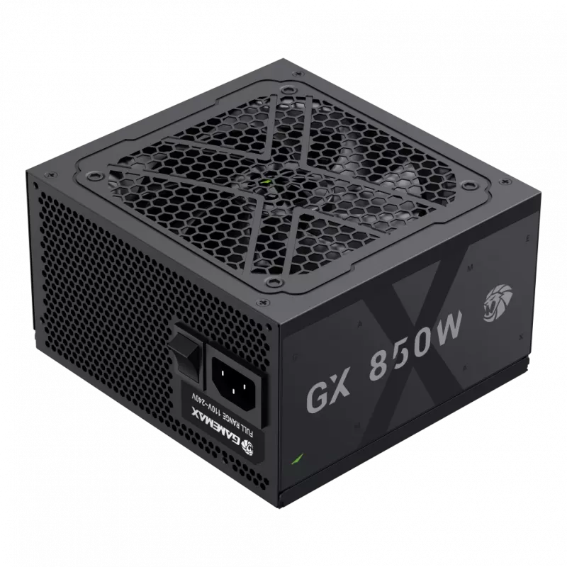 Gamemax toiteplokk, 80 PLUS, Gold | GX 850GF | 850 W