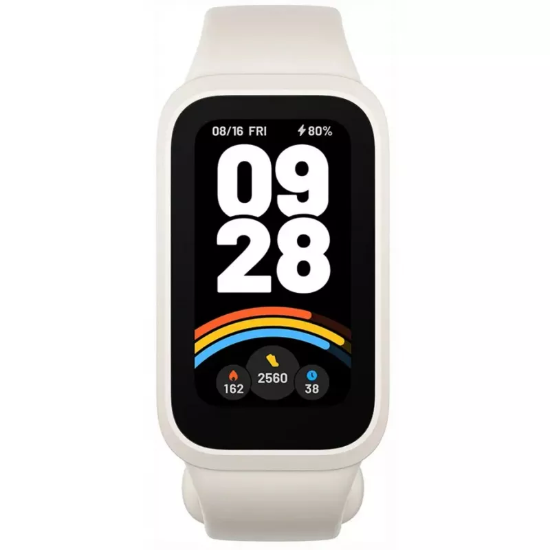 Käepaela aktiivsuse jälgija Xiaomi Smart Band 9 Active Beige Valge