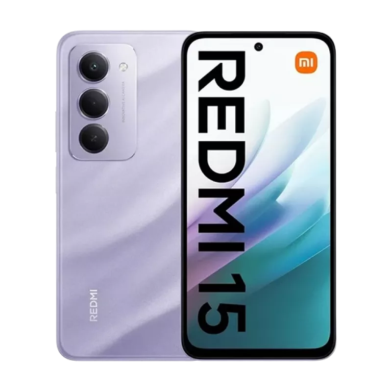 Xiaomi Redmi 15 4G (128GB, Viola Sabbioso, 6.90, Doppia SIM Ibrida, 4G), Nutitelefon, Viola