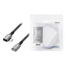 USB3.2 Gen2 Type-C USB-C/F pikenduskaabel, PD, 1m