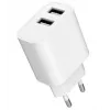 Laadija Gembird TA-UC-2A12-01 siseruumides AC 2.4A 2 USB valge