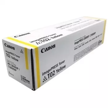 Canon T02 toonerikassett 1 tk Originaal Kollane
