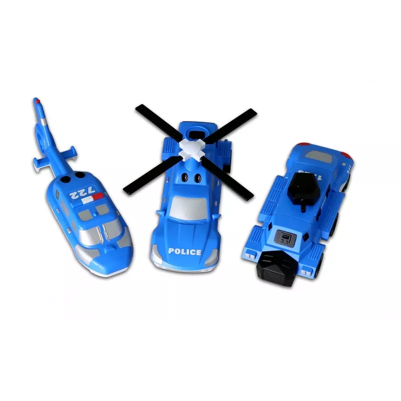Sõidukikomplekt Popular Playthings Mix or Match Vehicles Police