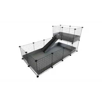 C&C Modular Cage C&C 4x2 koos 2x1 Lofti ja halli kaldteega – c&c moodulpuur meriseale, 145×75×75 cm, 10 kg