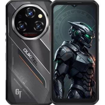 Nutitelefon OukiTel WP62 5G 6,58 tolli 8/256 GB 11000 mAh must töökindel telefon