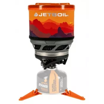 Kaasaskantav grillpliit Jetboil MiniMo – kompaktne kerge matkapliit integreeritud fluxring-põleti ja hautamisregulaatoriga