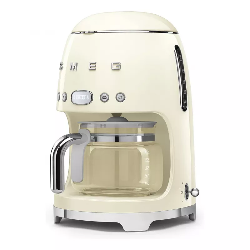 Smeg 50's Style DCF02CREU kohvimasin 1,25 liitrit kreemjas