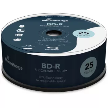 BD-R tühiplaat MediaRange MR514 25 GB 25 tk
