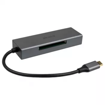 Kaardilugeja Akasa AK-CR-09BK USB 2.0 USB-C Hall