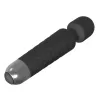 Kliitorimasseerija Erolab Wand-M Must — laetav, veekindel
