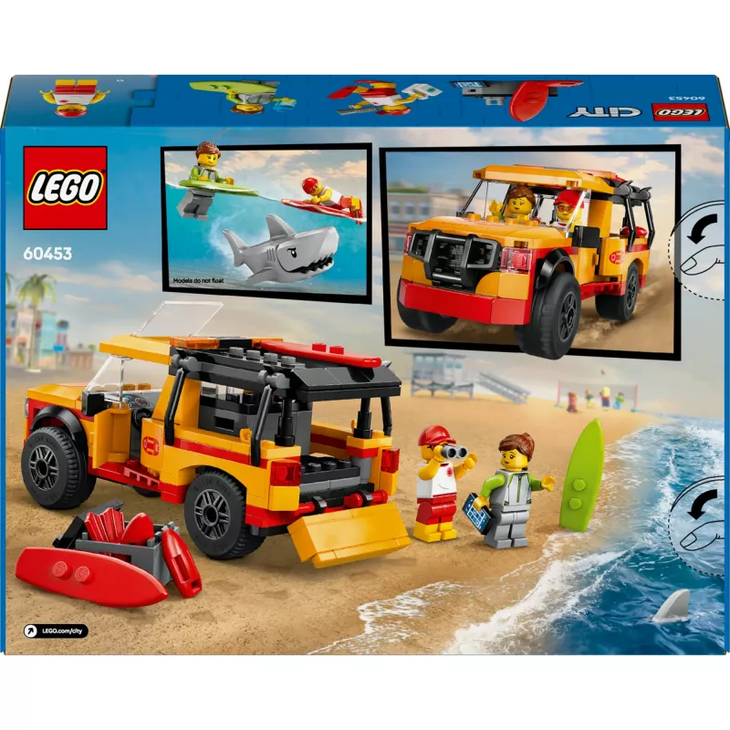 LEGO CITY 60453 Päästepaat rannavalve veoauto