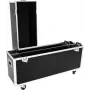 Transport flightcase Roadinger for 2× LCD ZL55 panels — durable design for safe transport