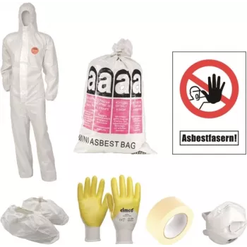 Hoiatuskleebiste komplekt cimco Asbest Tages-Set easy L 15 tk, mudel 145080