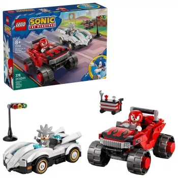 LEGO SONIC THE HEDGEHOG 77118 Silveri auto vs Knucklesi koletisauto
