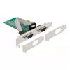 DeLOCK 89555 PCIe jadaliidese adapterkaart - 2 x RS-232