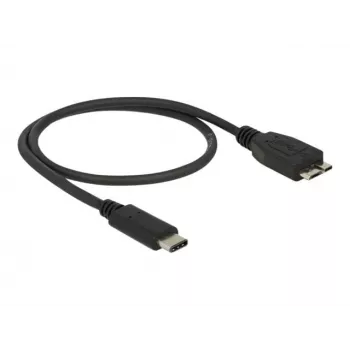 USB-kaabel DeLOCK 0,5 m USB3.1 C - MicroUSB3.1 B