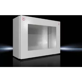 Elektrikilp Rittal 1611.000 — polükarbonaatkorpus terasuksega, IP65, 400×155×300 mm