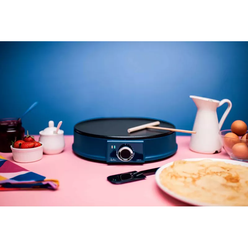 Pannkoogimasin JATA JECR1000 1200 W must sinine 30 cm