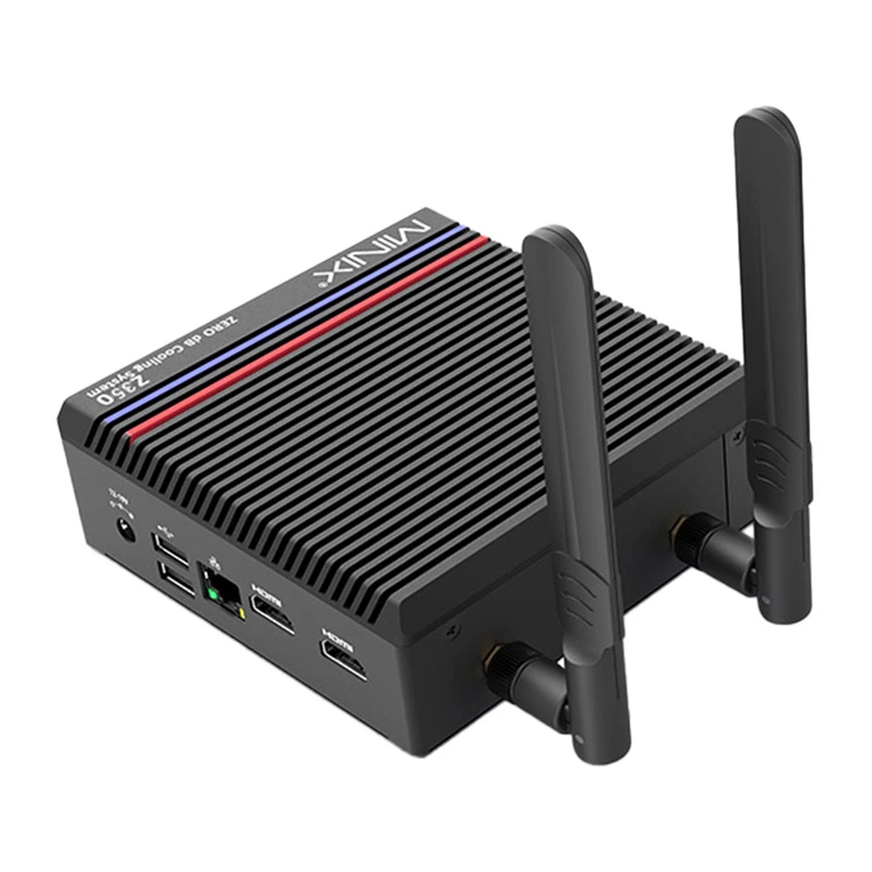 Mini PC Minix Z350 N350 16 GB muutmälu 512 GB SSD kompaktne lauaarvuti
